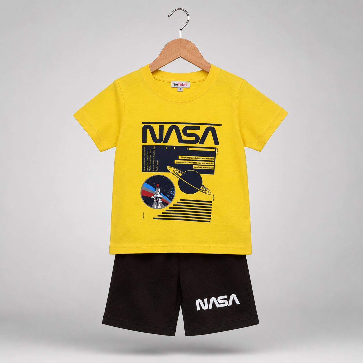 Pure Cotton T-shirt Set